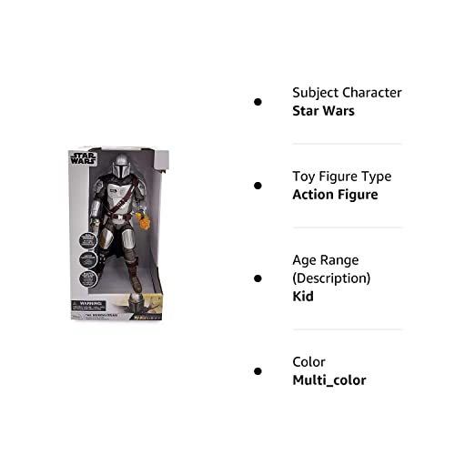 Talking Action Figure ��� Star Wars: The Mandalorian ��� 15'' H #TOP1