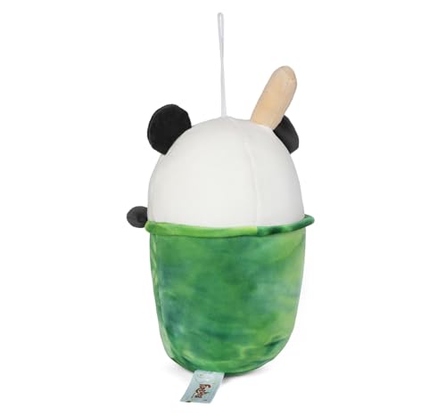 Image of Fuzzbuzz Boba Soft Toy - 22cm Plush Stuffed Animal for Toddlers 18M+ | Ultra-Soft Cuddly Toy for Boys & Girls | Adorable Baby Plushie Ideal for Snuggling & Gifting (Panda)