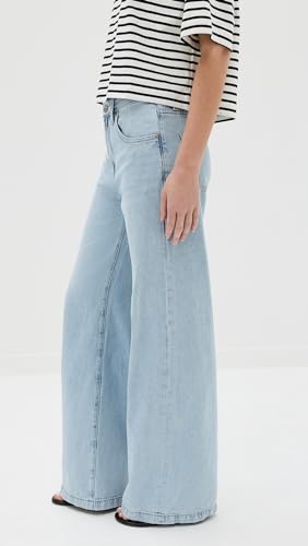 Pistola Denim Women's Jadyn Low Slung Palazzo Jeans, Chateau, Blue, 264