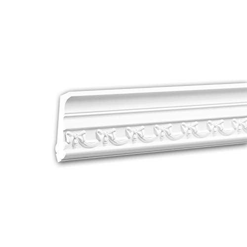 Corniche Profhome 150186 moulure premium en polyuréthane rigide de 200 cm