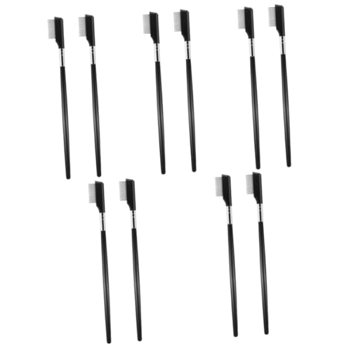 Peigne acier cils Healeved en acier inoxydable durable pour finition mascara