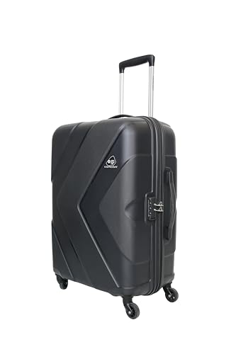 Image of American Tourister Kamiliant 3 Pc Set 55 Cms, 68 Cms & 79 Cms Small, Medium & Large Set of Hard Sided 4 Wheels Spinner Trolley Bags (Black)