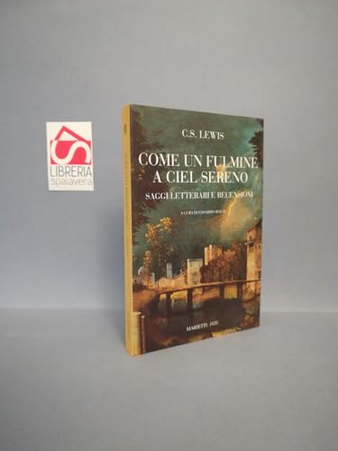 Come un fulmine a ciel sereno. Saggi letterari e recensioni