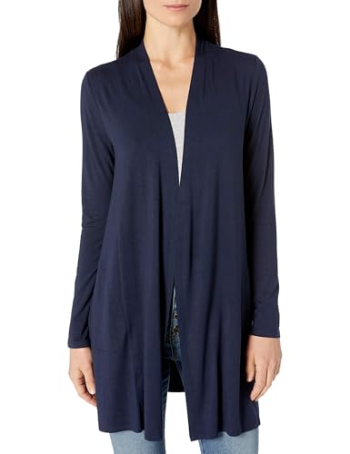 Image of Amazon Essentials Women's Long-Sleeve Open-Front Long Cardigan