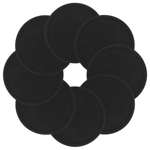 Totority �V���R���{�g���}�b�g 8���Z�b�g �ی^�ϔM�J�b�v�p�b�h ����~�߃z�[���J�b�v�p�b�h �o�[��ƒ�p�e�[�u���ی�p �ė��p�\