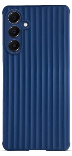 Mr. Case Back Cover for Samsung A16 5G Sleek & Soft Silicon with Textured Back | Anti-Slip Grip & Minimal Bulk – Blue- Best and cheap mobile covers in India
