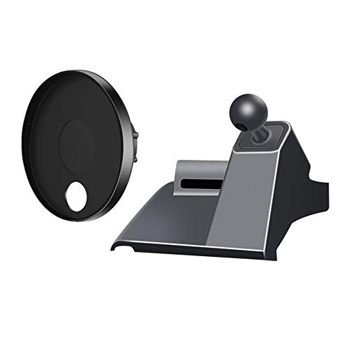 Eleror Car Stand Holder Compatible with Magsafe Wireless Charger for Tesla Model 3, 360 Degree Rotation Car Mount Designed for Tesla Model 3 for iPhone 12 Magnetic Charger