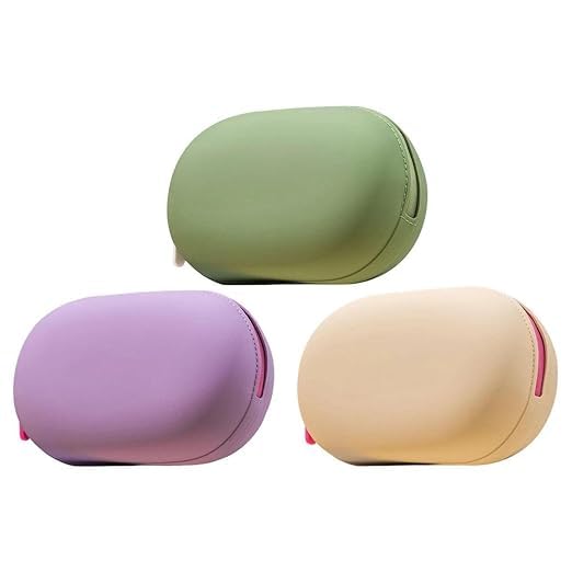 1Pack, Silicone Large Makeup Bag with Zipper, Travel Toiletries Essentials Accessories, Makeup Bag Organizer,Gift Ideas for Women Girls (Green)-image-24