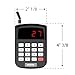 Long Range Pager Pagertec Slimbar Paging 1.5 Paging System, Bar Coaster Style System,Red LED Lights (Set of 20)