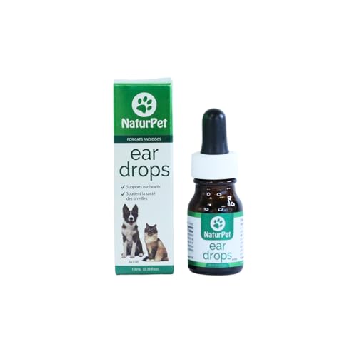 NaturPet Ear Drops | Natural Ear Infection Medicine for...