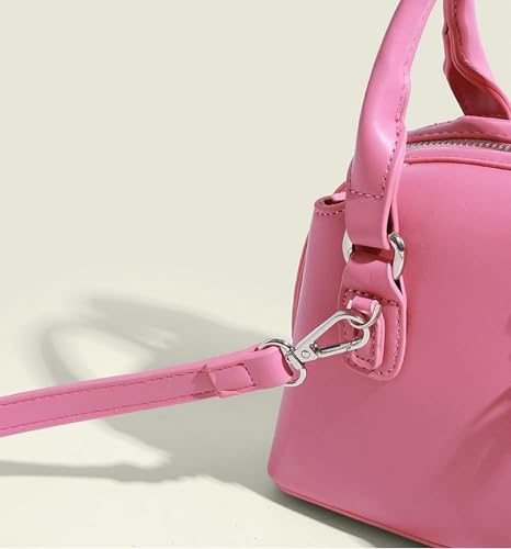 Bolso tote para mujer, estilo hobo, bandolera y crossbody, pequeño, para colegio o trabajo, color blanco miniatura 5