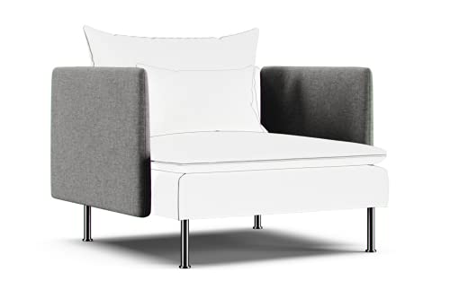 Comfort Works Soderhamn Armrest Cover, Replacement Slipcover to Fit IKEA Soderhamn 3 Seater Sofa (Armrest Covers)