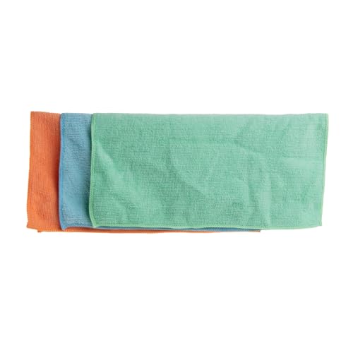 Conjunto 3 Panos para Limpeza de Microfibra 30cm - Lyor Conjunto 3 Panos para Limpeza de Microfibra 30cm - Lyor