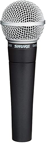 Shure SM58-LC Cardioid Dynamic Vocal Microphone Bundle #TOP18