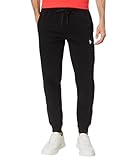 pantalones us polo assn Pantalón deportivo con logotipo en relieve