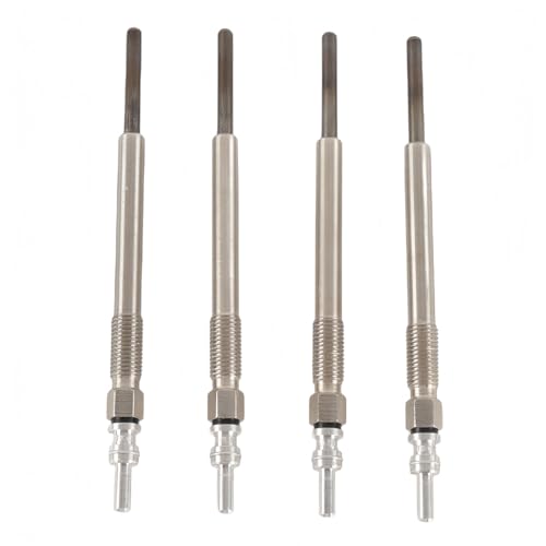 Qury Lot de 4 bougies de préchauffage diesel pour Opel Corsa 1,3 CDTI 2005-2012, MK3 1,3 CDTI 55 kW 2006-2014,0100276008