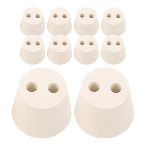 Bouchons étanches pour flacons NUOBESTY avec double perforation hermétique