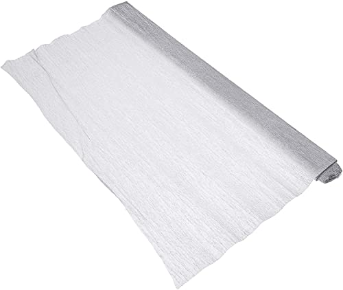 Papel Crepom Encerado 48X200 - Prata