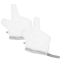 EXCEART Baby Handschuhe Gegen Daumenlutschen Verstellbare Kinder Finger Schutz Handschuhe Atmungsaktive Anti-Daumenlutschen Für Säuglinge 5.3X3.1 Zoll