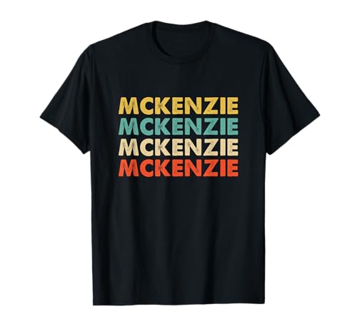 Nombre Mckenzie Camiseta