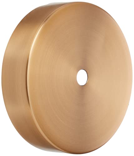 Edm Grupo 44381 Floron Metalico, Oro Viejo, Kit Montaje Incluido, 9.85cm, Dorado