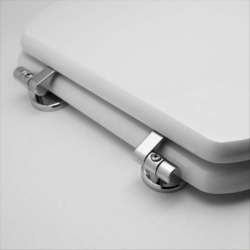 Ferramenta Beltrami Sedile WC per CATALANO Vaso 6L Forma 6 Bianco - Cerniere C espansione