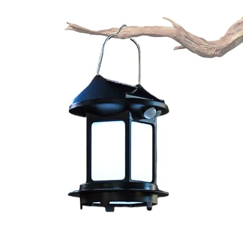 Farol solar para exteriores, lámparas de camping al aire libre, linterna de mano, luces automáticas de decoración de paisaje para patio, mesa