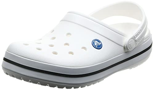 Image of Crocs Unisex Crocband Clog, White, 4 US Men / 6 US Women