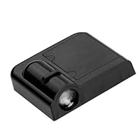 Autotür LED Licht Logo Projektor Kabelloser Autotür Logo Projektor mit 3D Geisterschatten, Individuell Gestalteter Autotür Lichter, LED Projektor für Autotür Willkommenslicht