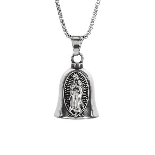 Collier cloche moto homme pendentif rétro pour affirmer son style