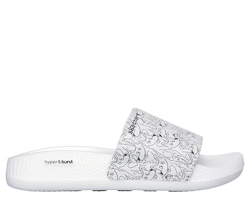 Image of Skechers Women Hyper Slide Puppy Love Slippers