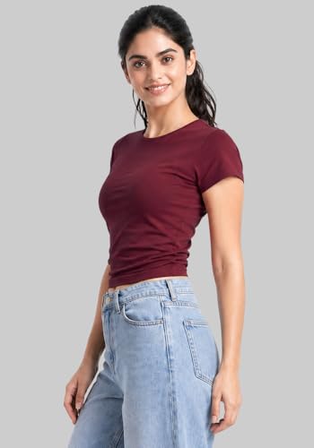 Image of Wear Your Opinion Women's Cuddle Baby Tee Fitted Top Summer Tshirt Short Sleeve 220 GSM Soft Fabric