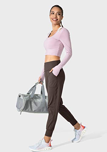 Image of G Gradual Women's Joggers High Waisted Yoga Pants with Pockets Loose Leggings for Women Workout, Athletic, Lounge