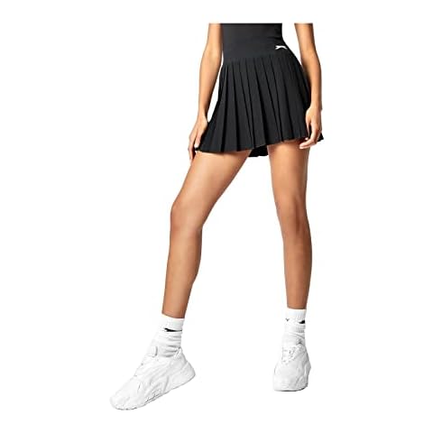 Slazenger Damen X Sophia und Cinzia Skort mit Falten Tennis Schwarz XL Cover