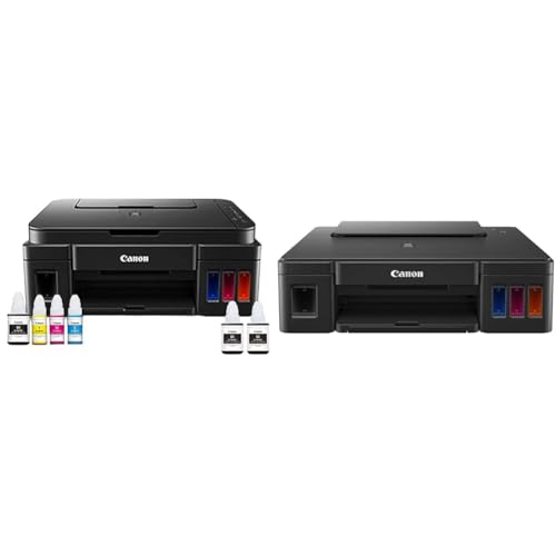 Image of Canon PIXMA MegaTank G3000 All in One WiFi Inktank Colour Printer with 2 Additional Black Ink Bottle
