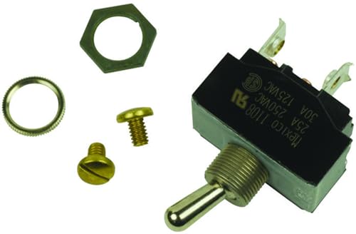 Interrupteur à bascule SPST 30A EATON 7576K2 pour circuit électrique