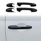 HAPPYHORSE Car Exterior Door Handle Cover Compatible with Fiat 500 2007-2025 ABS Car...