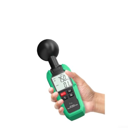Detector de campo electromagnético con sondas triaxiales y pantalla 4