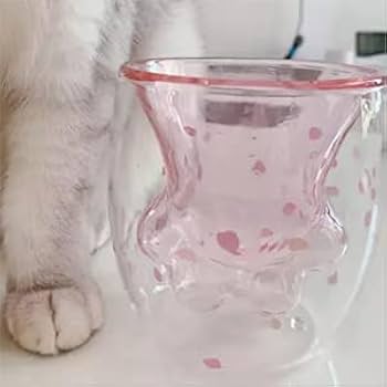 Amazon | Enjoy Youth 桜カップ 猫爪カップ ダブルウォール