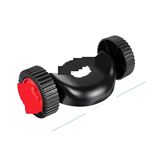 Maquina cortadora de césped, Recortadora de césped eléctrica 21V 900W Cortacésped inalámbrico Longitud Ajustable Cortador Herramientas de jardín for el hogar(E Bilateral Wheel)