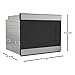 SHARP SMD2499FS Smart Convection Microwave Drawer Oven with Easy Wave Open, 24-inch, 1.4 Cubic Feet, 950 Watt, Concealed Glass Touch Control Panel, Works with Alexa Certified, Edge to Edge Black Glass