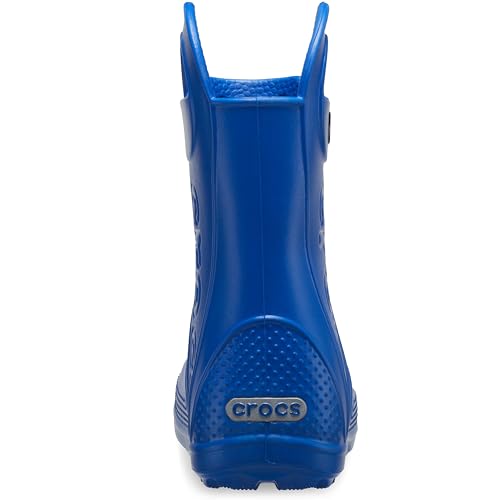 Image of Crocs Kids' Handle It Rain Boots | Waterproof Slip On Shoes | Kids' Rain Boots