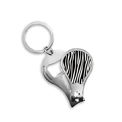 Toenail Clipper Cutter avec coupe-ongles pieds motif abstrait noir