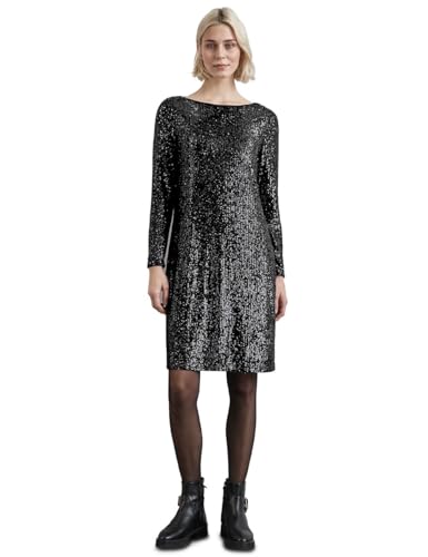 Robe de fête à sequins Street One pour femme couleur solide