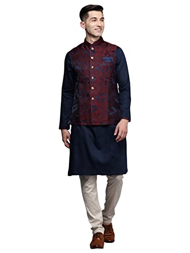 Image of DIWAS BY MANYAVAR Men Kurta Jacket Set