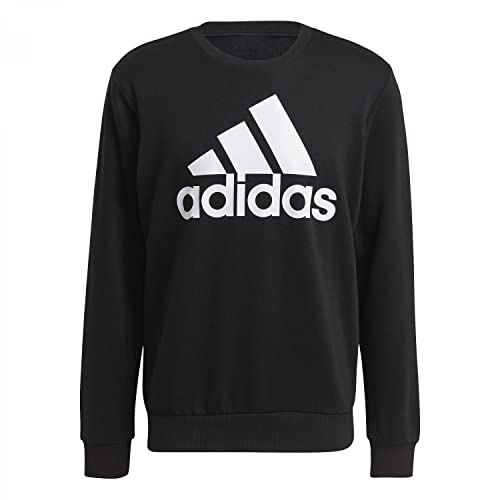 Image of adidas Mens Cotton M Feelcozy Swt Crew Neck Sweatshirt