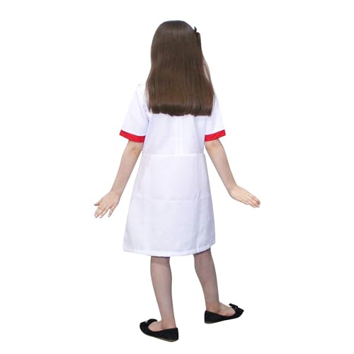 Image of Kaku Fancy Dresses Our Helper Costume for Boys & Girls | Social Helper Doctor, Nurse, Fireman, Postman, Teacher, Farmer Dress For Kids