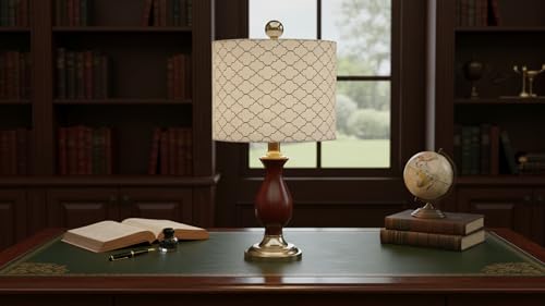 Image of Aspen Creative 31614 Transitional Drum (Cylinder) Shaped Spider Construction Lamp Shade in Off White & Black, 12 inch Wide (12 inch x 12 inch x 10 inch)