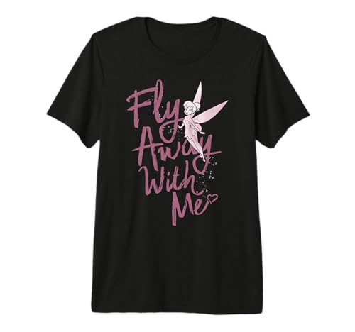 T-shirt Tinker Bell Disney de qualité supérieure au motif Peter Pan