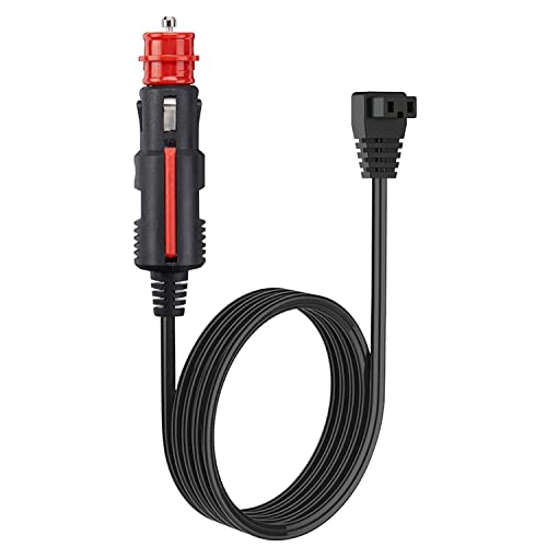 MJPOWER 12V/24V Car Refrigerator Cigarette Lighter Plug Compatible Dometic ARB AstroAI JOYTUTUS Alpicool COSTWAY ICECO Setpower Rockpals Aspenora Car Fridge Freezer Cooler Power Cord